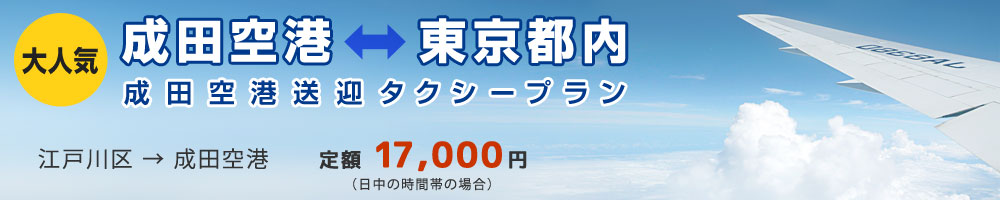 成田空港送迎タクシープラン
